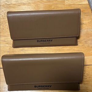 Burberry sunglasses case